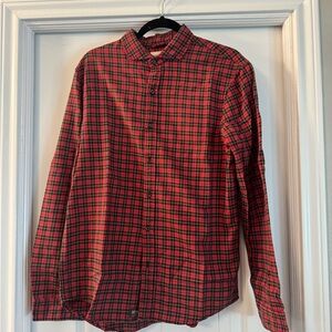 Denim & Supply Ralph Lauren Red and Green Plaid Shirt